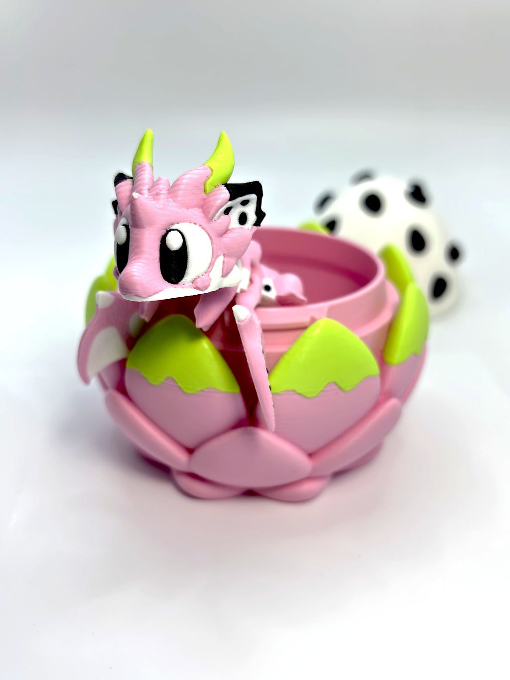 Dragon Fruit Egg with Baby Dragon