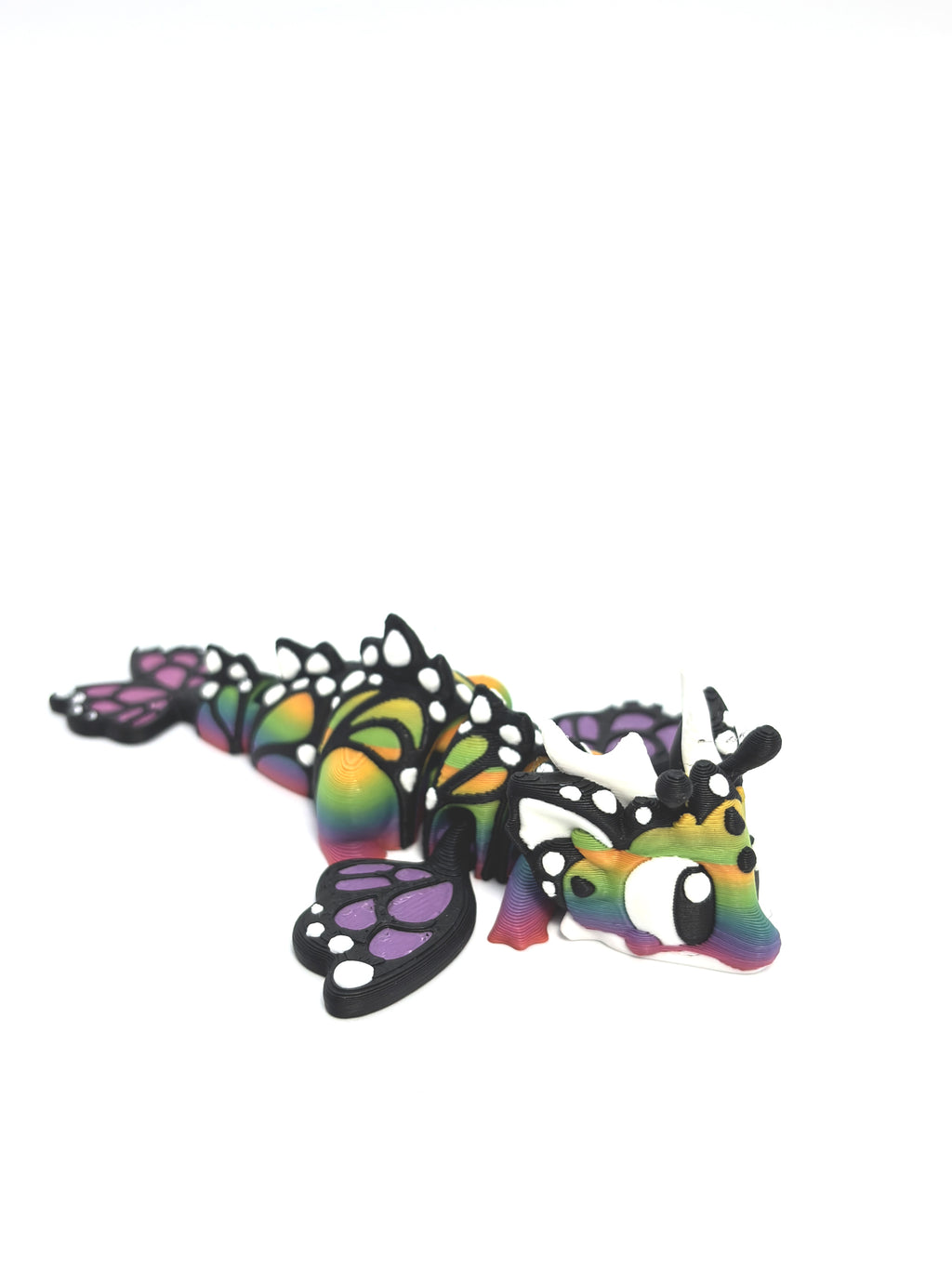 Rainbow Dragon Egg with Baby Dragon