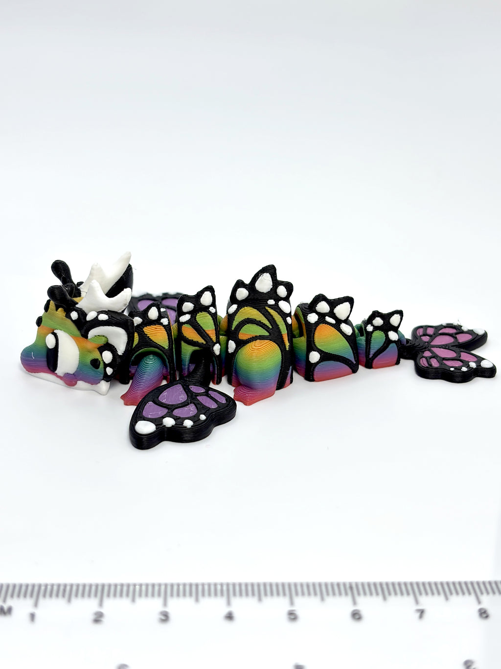 Rainbow Dragon Egg with Baby Dragon