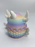 Unicorn Dragon Egg with baby dragon